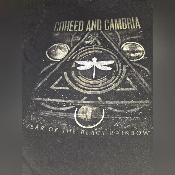 Coheed and Cambria Black Graphic T-Shirt- 2010 Size Med. - Picture 2 of 6